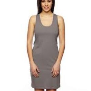 Alternative  Ladies' Effortless Cotton dress grey
